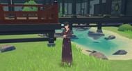 Some NPCs provide some insight into Ayaka's brother's character (Image via Genshin Impact)